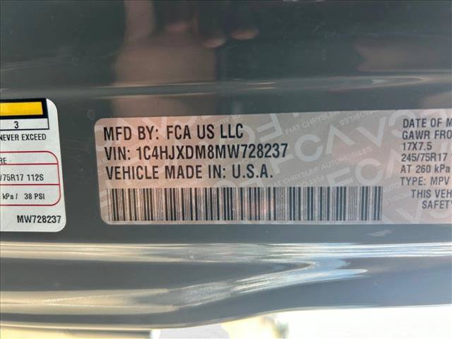 Used 2021 Jeep Wrangler Unlimited Sport w/ Sun And Sound Package AWD/4WD image 23