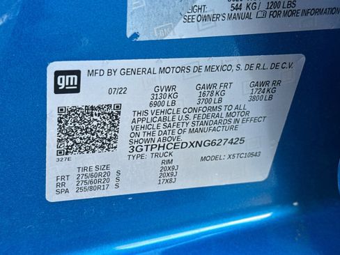 Used 2022 GMC Sierra 1500 Elevation image 25