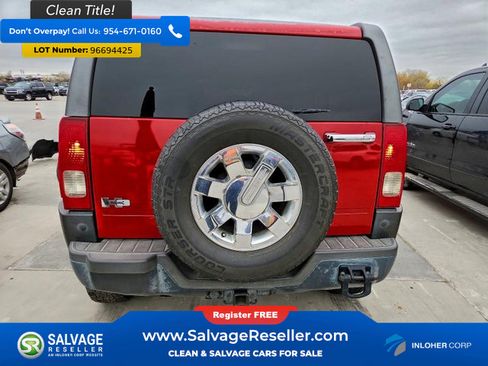 Used 2008 HUMMER H3 w/ Chrome Appearance Package image 8