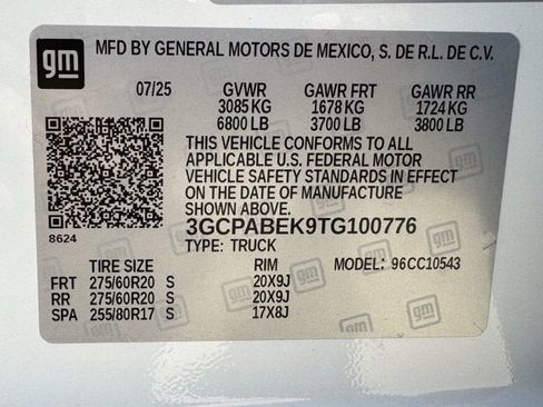 New 2026 Chevrolet Silverado 1500 Custom w/ Turbomax Blackout Package RWD image 26