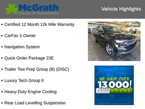 Used 2023 Jeep Grand Cherokee Limited w/ Luxury Tech Group II AWD/4WD image 6