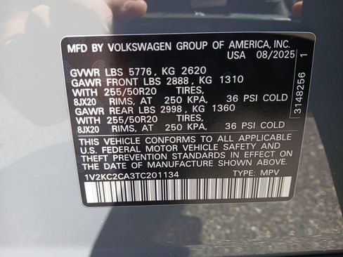 New 2026 Volkswagen Atlas Cross Sport SE image 29