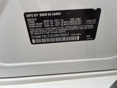 Used 2017 BMW X5 M AWD/4WD image 20