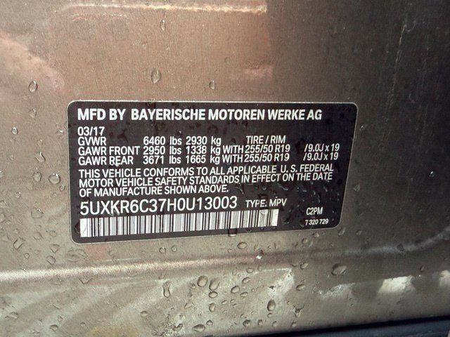 Used 2017 BMW X5 xDrive50i AWD/4WD image 11