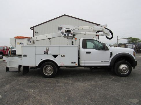 Used 2019 Ford F550 2WD Regular Cab Super Duty w/ Snow Plow Prep Package image 1