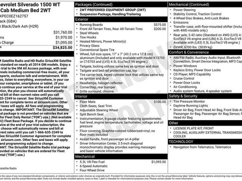 Used 2014 Chevrolet Silverado 1500 W/T AWD/4WD image 50