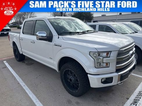 Used 2015 Ford F150 Platinum w/ Equipment Group 701A Luxury image 3