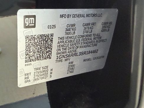 Used 2025 Chevrolet Tahoe RST w/ RST Capability Package AWD/4WD image 40