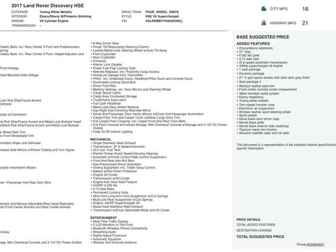 Used 2017 Land Rover Discovery HSE image 11