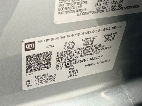Certified 2024 Chevrolet Silverado 1500 ZR2 AWD/4WD image 25
