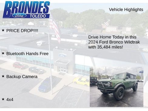Used 2024 Ford Bronco Wildtrak AWD/4WD image 5