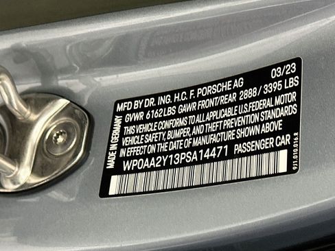 Used 2023 Porsche Taycan RWD image 12