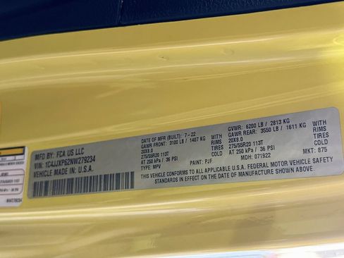 Certified 2022 Jeep Wrangler Unlimited Sahara w/ Cold Weather Group AWD/4WD image 36