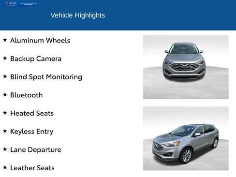 Used 2022 Ford Edge Titanium AWD/4WD image 2