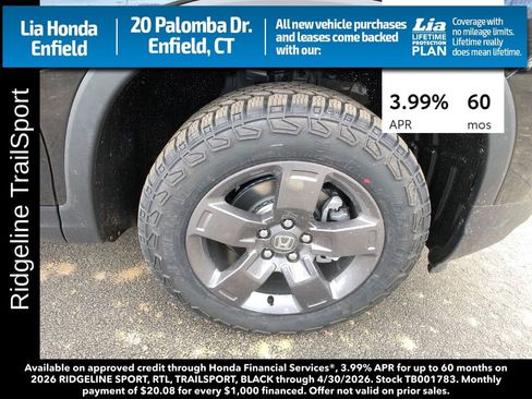 New 2026 Honda Ridgeline TrailSport image 10