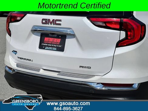 Used 2021 GMC Terrain SLT w/ LPO, Bright Accent Package AWD/4WD image 36