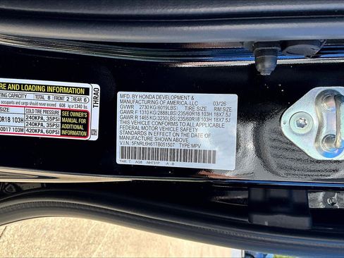 New 2026 Honda Odyssey EX-L image 22