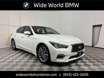 Used 2022 INFINITI Q50 Luxe w/ Cargo Package