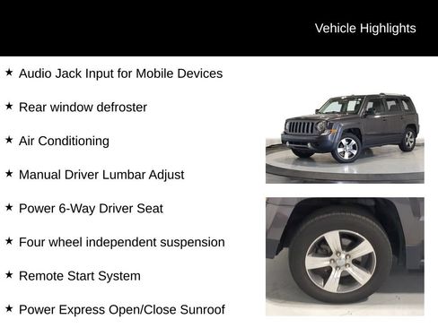 Used 2017 Jeep Patriot High Altitude FWD image 19