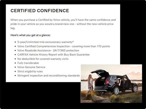 Certified 2023 Volvo XC90 B6 Plus w/ Protection Package image 4