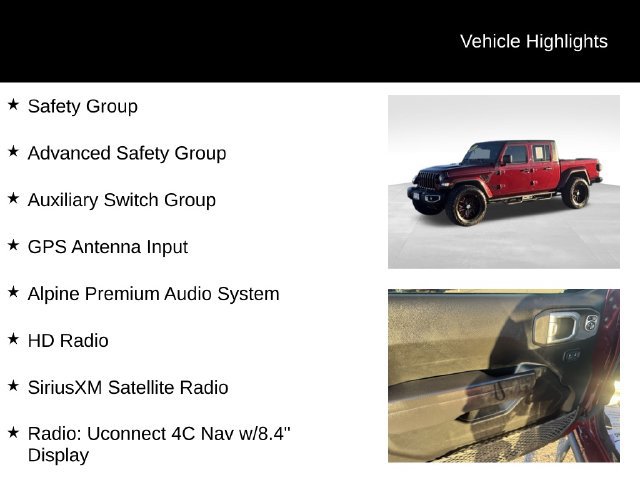 Used 2022 Jeep Gladiator Sport AWD/4WD image 16