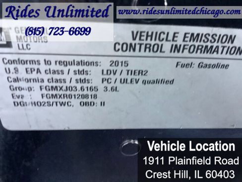 Used 2015 Cadillac ATS Luxury w/ Safety and Security Package AWD/4WD image 18