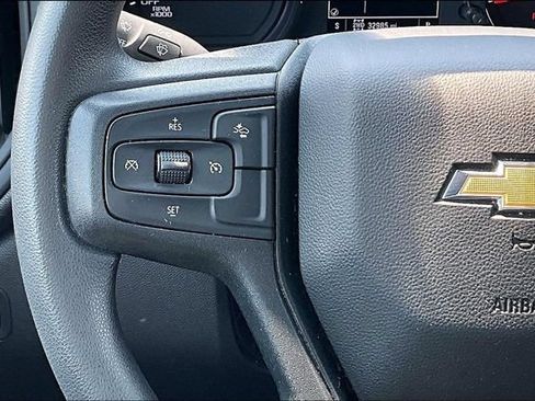 Used 2024 Chevrolet Silverado 1500 Custom w/ Turbomax Blackout Package AWD/4WD image 12