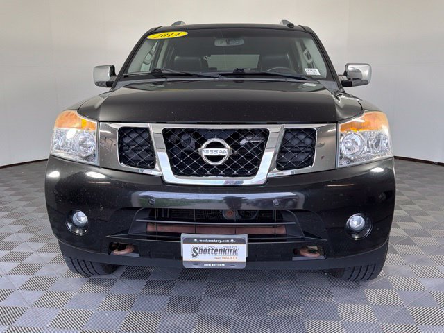 Used 2014 Nissan Armada Platinum w/ 2nd Row Captain Seat Package AWD/4WD image 3