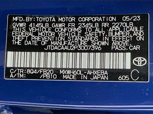 Used 2023 Toyota Prius LE FWD image 30