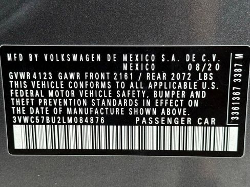 Used 2020 Volkswagen Jetta S w/ Driver Assistance Package FWD image 41