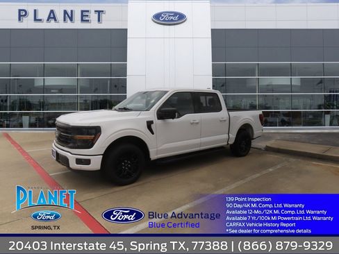 Certified 2024 Ford F150 XLT w/ Equipment Group 302A MID RWD image 1