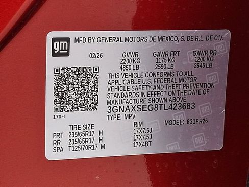 Certified 2026 Chevrolet Equinox ACTIV AWD/4WD image 27