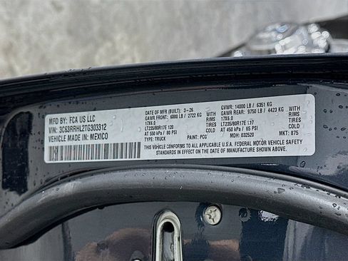 New 2026 RAM 3500 Big Horn AWD/4WD image 18
