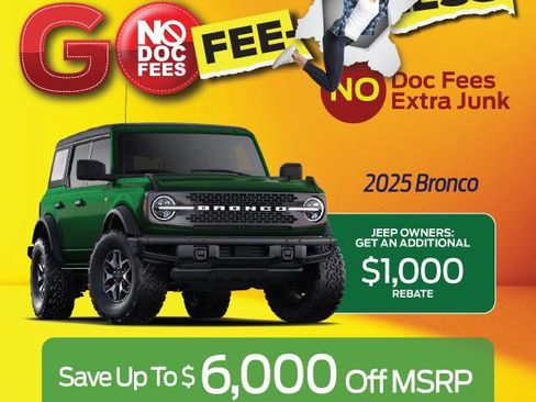 New 2025 Ford Bronco Outer Banks w/ Sasquatch Package image 3