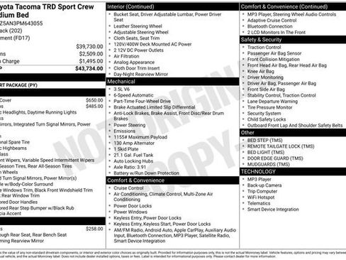 Used 2023 Toyota Tacoma TRD Sport image 7