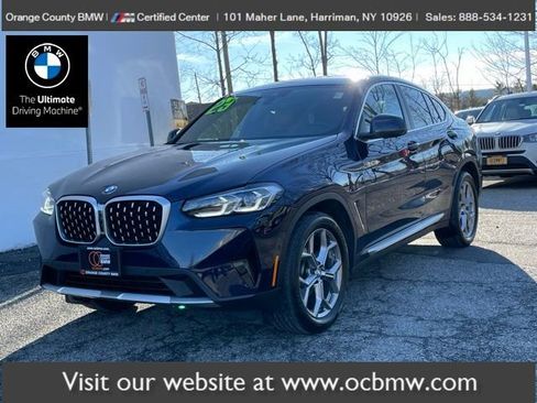 Certified 2023 BMW X4 xDrive30i w/ Parking Assistance Package image 1