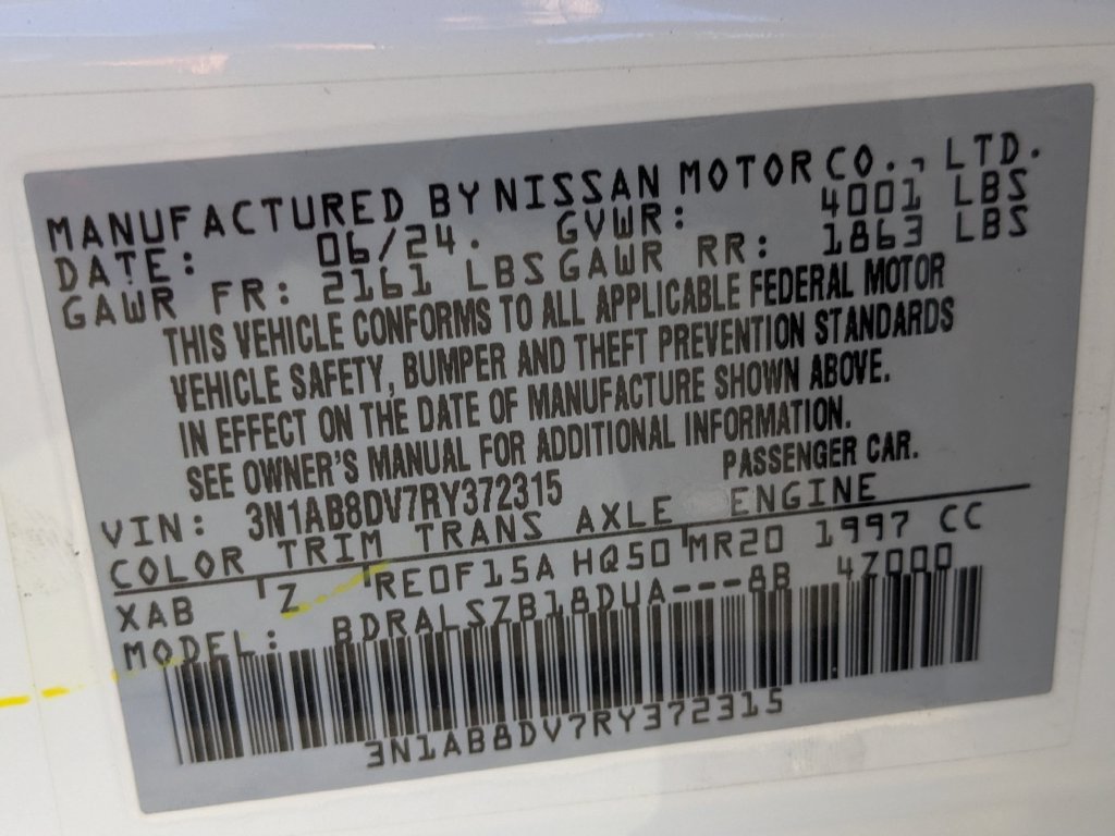 Used 2024 Nissan Sentra SR w/ SR Premium Package FWD image 26