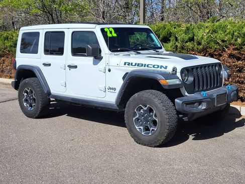 Used 2022 Jeep Wrangler Unlimited Rubicon 4xe w/ Cold Weather Group AWD/4WD image 3