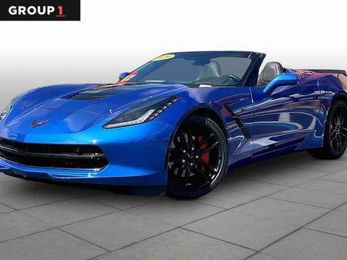 Used 2019 Chevrolet Corvette Stingray Convertible w/ 2LT Preferred Equipment Group RWD image 1