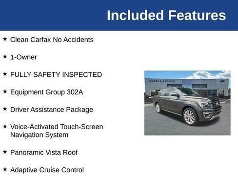 Used 2018 Ford Expedition Limited w/ Equipment Group 302A RWD image 5