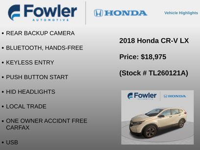 Used 2018 Honda CR-V LX