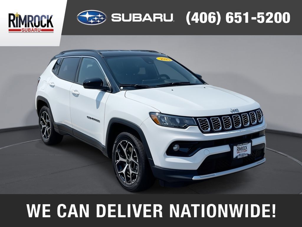 Used 2025 Jeep Compass Limited AWD/4WD image 1