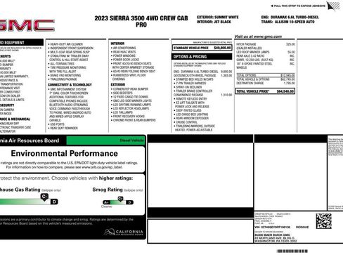 Used 2023 GMC Sierra 3500 Pro w/ Gooseneck/5TH Wheel Package AWD/4WD image 4