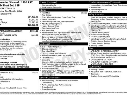 New 2026 Chevrolet Silverado 1500 RST w/ Dark Appearance Package image 41