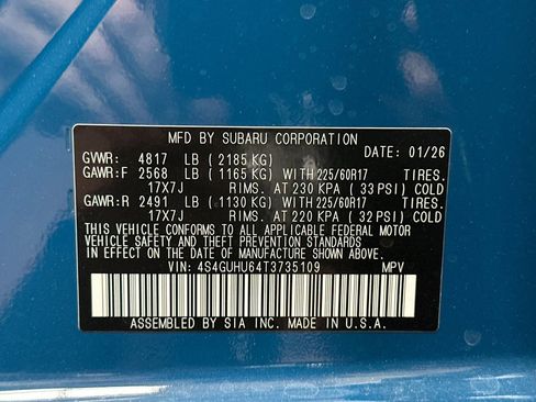 New 2026 Subaru Crosstrek 2.5i Wilderness w/ Wilderness Package AWD/4WD image 35