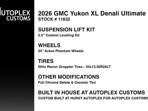 Used 2026 GMC Yukon XL Denali Ultimate image 2