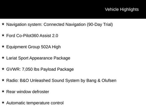 Used 2021 Ford F150 Lariat w/ Equipment Group 502A High image 7