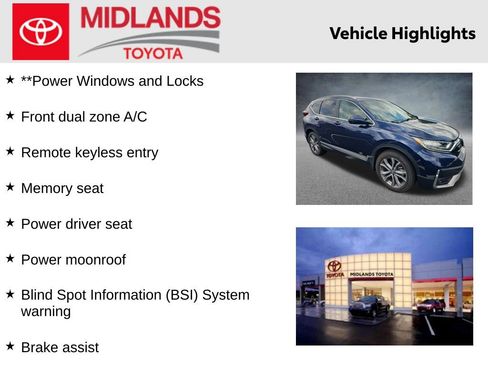 Used 2020 Honda CR-V Touring image 2