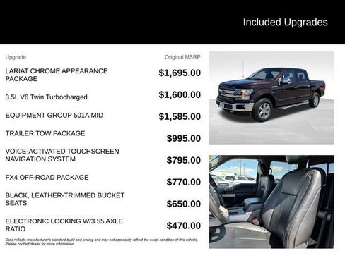 Used 2018 Ford F150 Lariat AWD/4WD image 5
