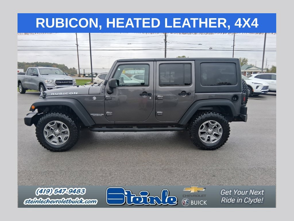 Used 2016 Jeep Wrangler Unlimited Rubicon w/ Connectivity Group AWD/4WD image 1